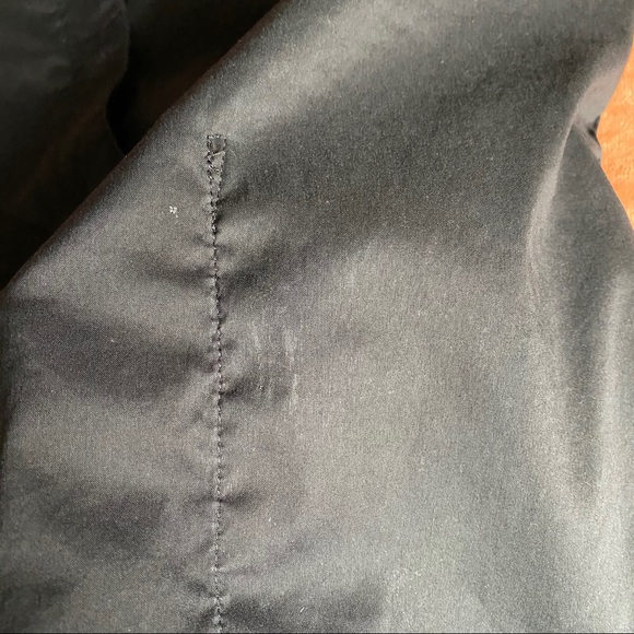 Women’s Emporio Armani black snap closure shirt 44 - Picture 12 of 14